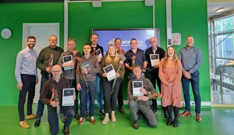 Certificaatuitreiking opleiding Consultant energietransitie UWV Hanze Pro